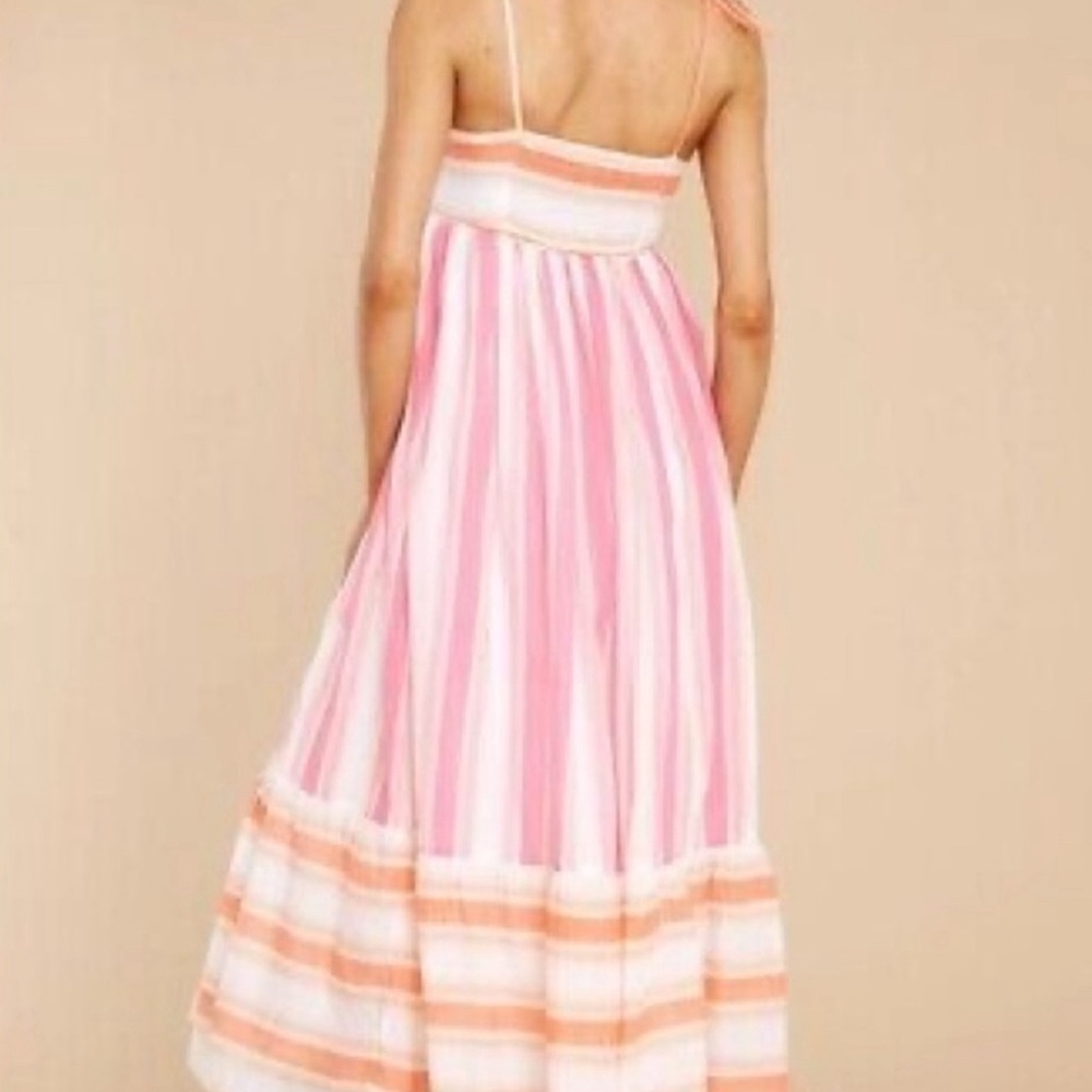 Olivia James Malin Wide Stripe Maxi Sundress - Picture 3 of 8
